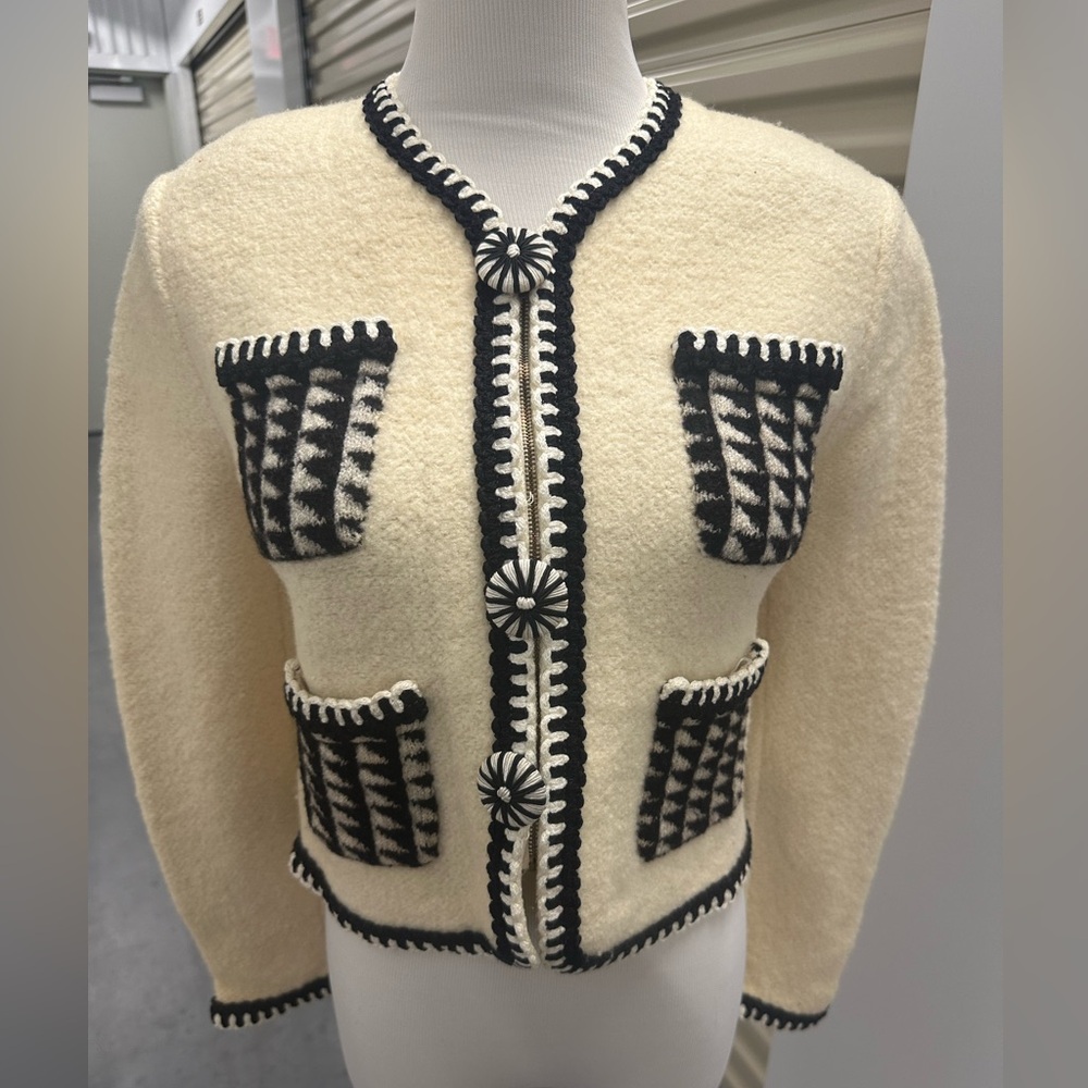 Melinda Eng Wool Jackie O Jacket and  Skirt Set